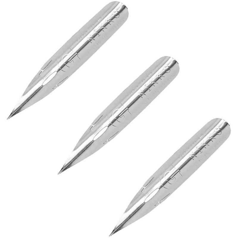 Nikko Manga Pen Nib G-Pen - 3pc - Image 1